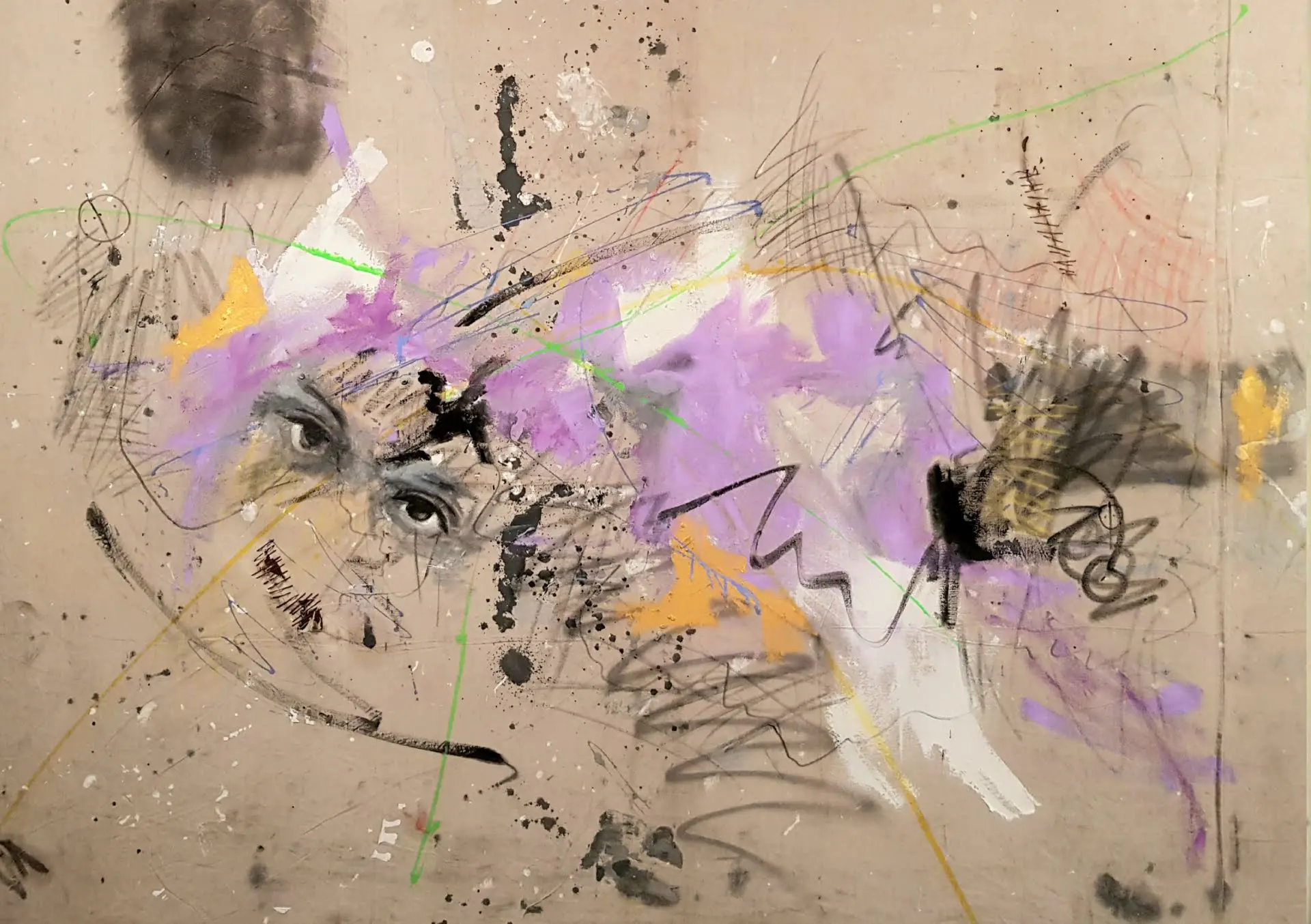 title: untitled
 size: 180x130cm
 medium: mixed media
 year: 2020
 SOLD